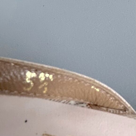 Stuart Weitzman Women's Patterned strapped wedges size 5.5 pink - Picture 9 of 11